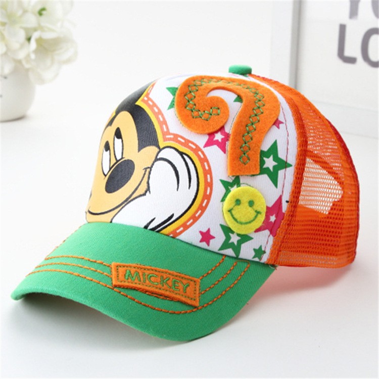 Fit-2-8-Years-Baseball-Caps-For-Kids-Mouse-Mesh-Cartoon-Hip-Hop-Boys-Girls-Caps-Summer-Sun-Hat-Child-32658444970