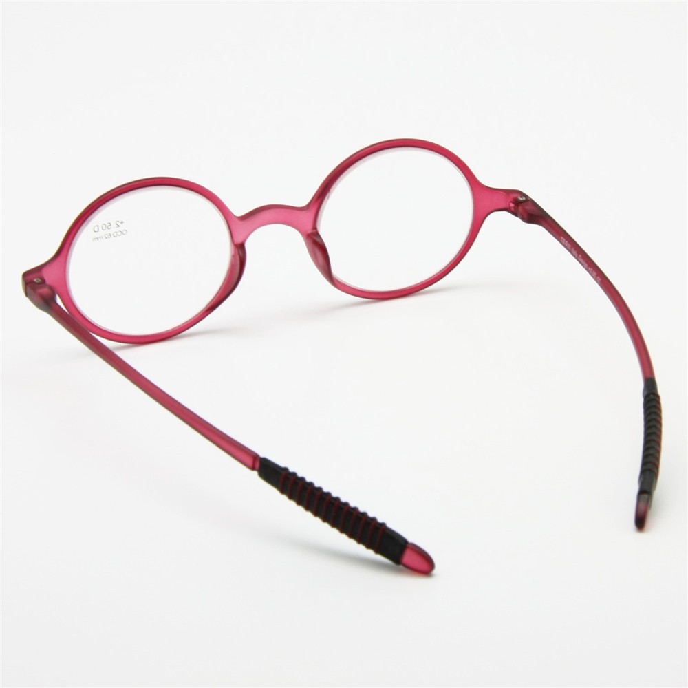 Flexible-TR90-Retro-Reading-Glasses-Women-Men-Round-Frame-Unbreakable-Pocket-Reader-Geek-NERD-Hypero-32234950489