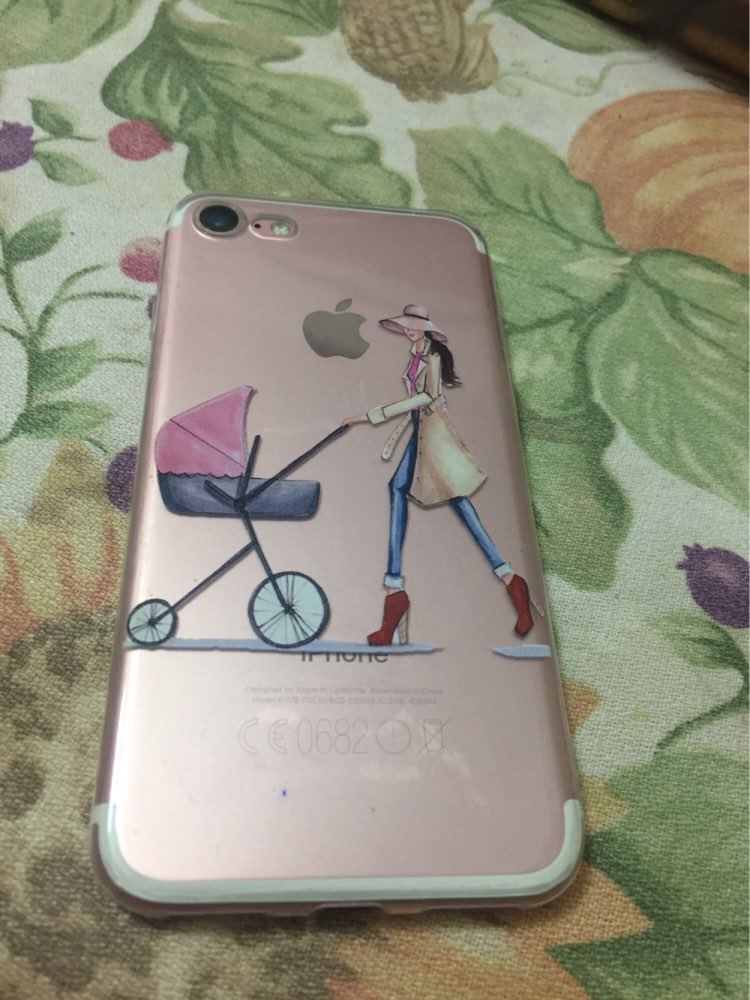 For-iPhone-7-6-6S-5-5S-SE-7Plus-6sPlus-4S-Phone-Case-Cover-Fashion-Dress-Shopping-Girl-Transparent-S-32649557039