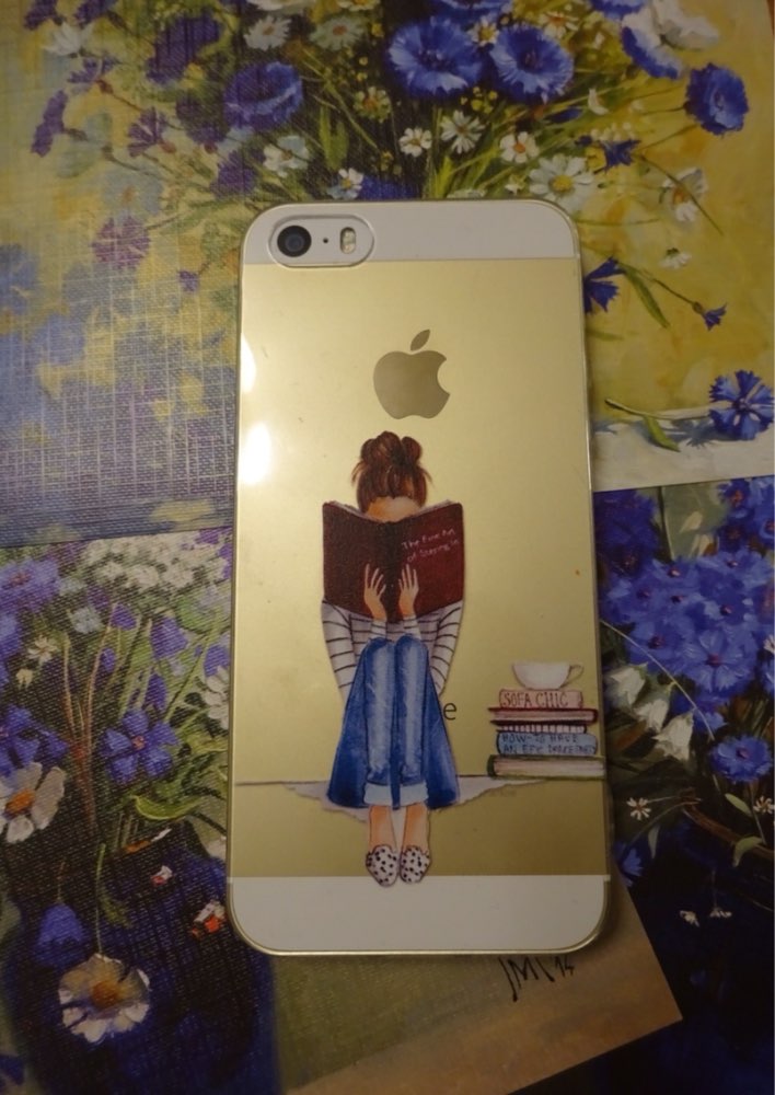 For-iPhone-7-6-6S-5-5S-SE-7Plus-6sPlus-4S-Phone-Case-Cover-Fashion-Dress-Shopping-Girl-Transparent-S-32649557039