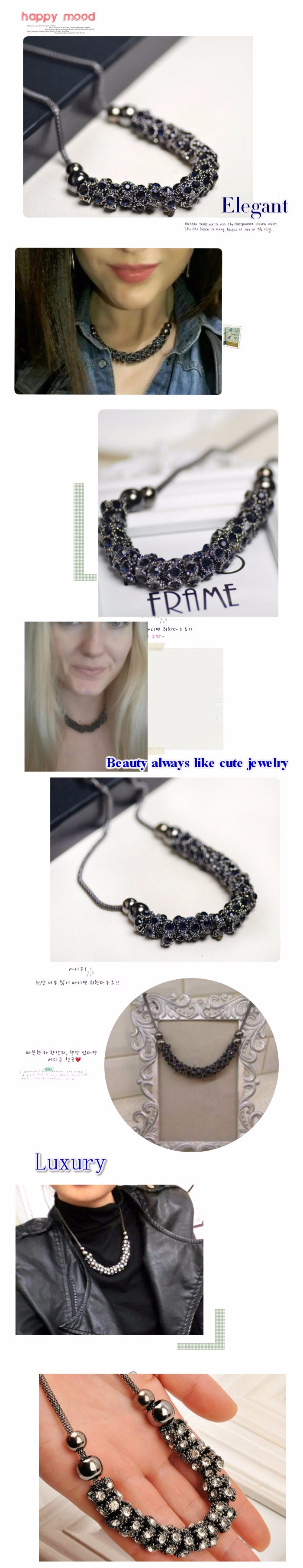 Free-shipping-Wholesale-Imitation-diomands-rhinestone-acrylic-choker-crystal-water-drop-snake-chain--32383188397