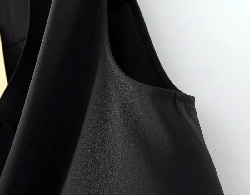 GCAROL-2017-Women-Irregular-Length-Vest-With-Sashes-Fashion-Summer-Spring-Thin-Waiscoat-BlackampWhit-32374285074