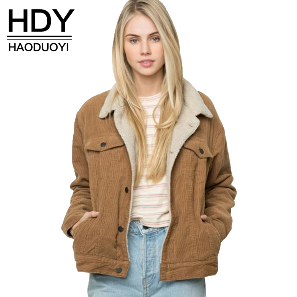 HDY-Haoduoyi-Winter-Solid-Color-Women-Coat-Long-Sleeve-Turn-down-Collar-Jacket-Coat-For-Female-Women-32769946665