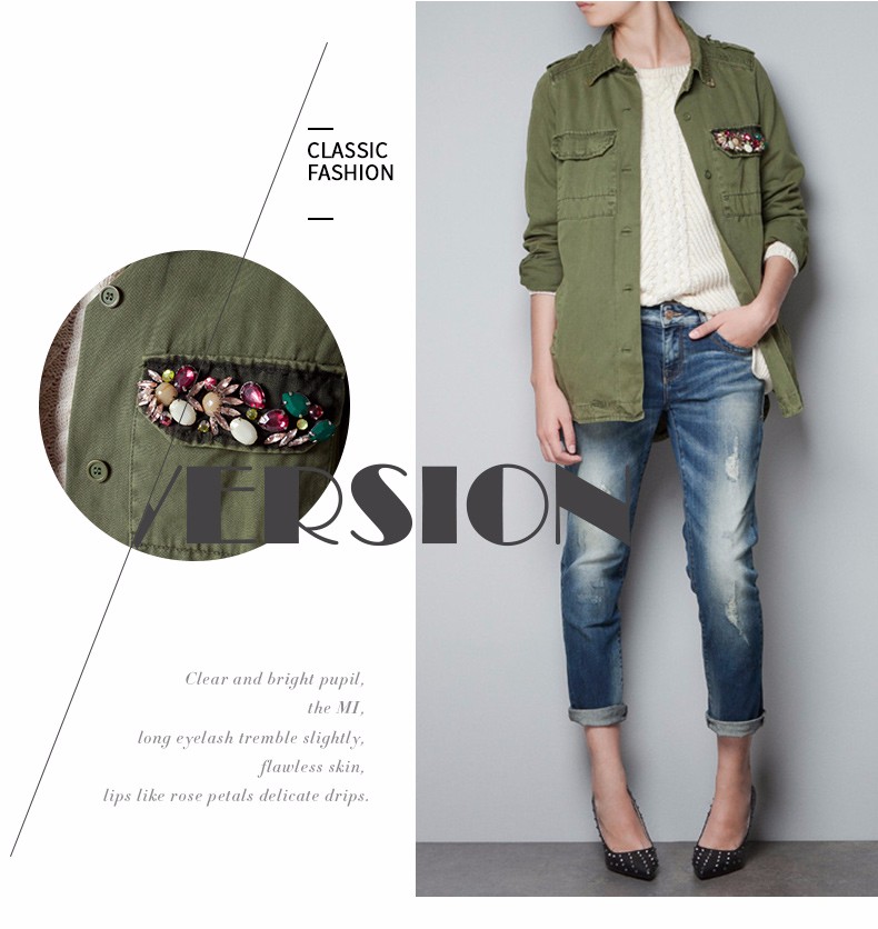 HDY-Haoduoyi-navy-green-short-trench--turn-down-collar-Outwears-diamond-women-Coats-for-wholesale-624146779