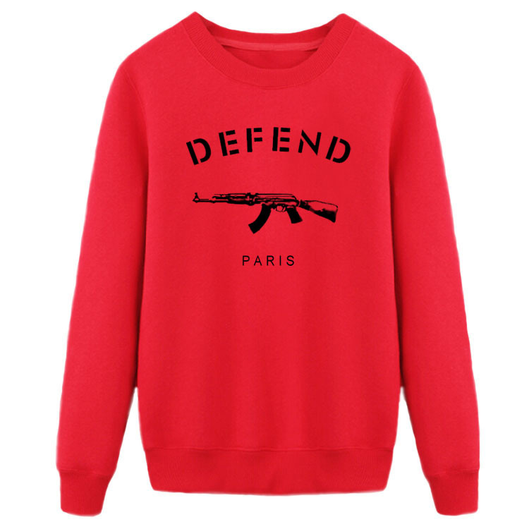 HOT-Sale-Letters-DEFEND-PARIS-AK47-Automatic-rifles-print--Men39s-Slim-Fit--Hip-pop-Popular-Jersey-S-32612297873