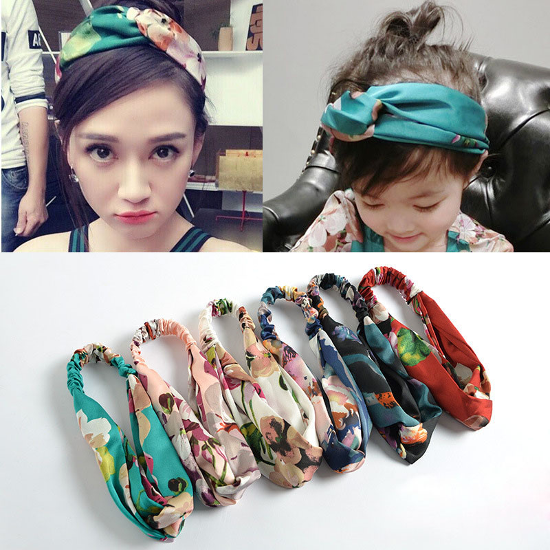 Hair-Accesorries-Headbands-for-Women-Baby-Head-band-Girl-Hairbands-Floral-Print-Silk-Satin-fabric-Ha-32652675092