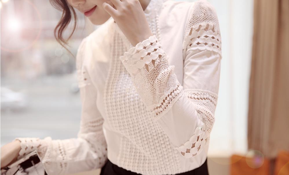 High-Quality-Spring-Autumn-Women39s-Shirts-Long-sleeved-Blouses-Slim-Basic-Tops-Hollow-Lace-Shirts-F-32306056155
