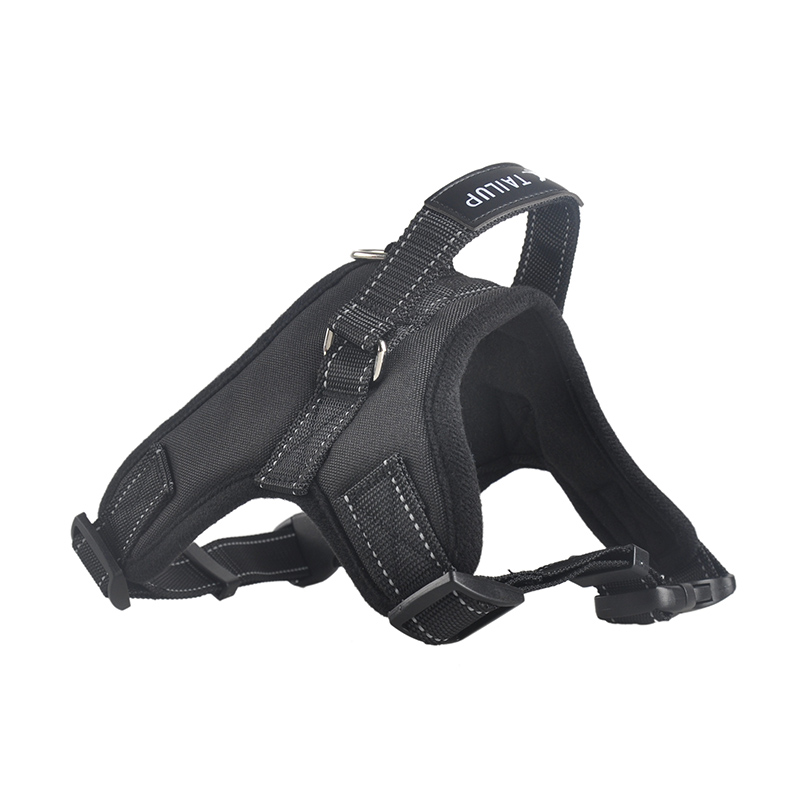 Hot-Dog-Adjustable-Harness-Pets-Collar-Leopard-Campo-Professional-Out-Door-Dog-Harness-Hand-Strap-fo-32692741607