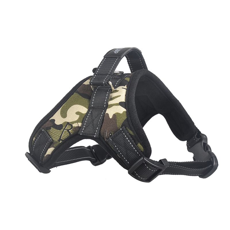 Hot-Dog-Adjustable-Harness-Pets-Collar-Leopard-Campo-Professional-Out-Door-Dog-Harness-Hand-Strap-fo-32692741607