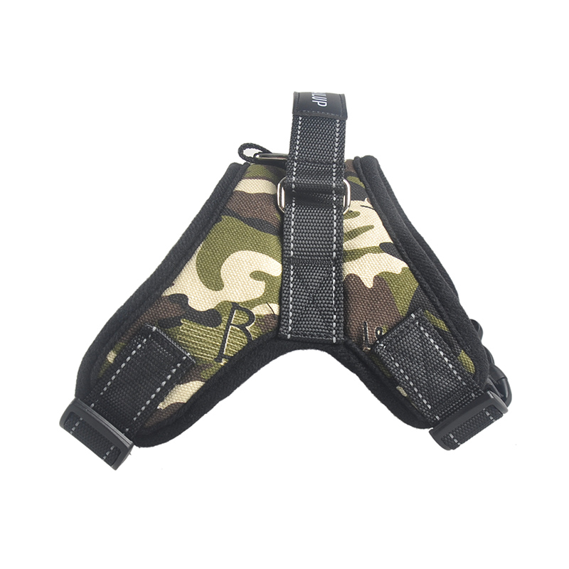 Hot-Dog-Adjustable-Harness-Pets-Collar-Leopard-Campo-Professional-Out-Door-Dog-Harness-Hand-Strap-fo-32692741607