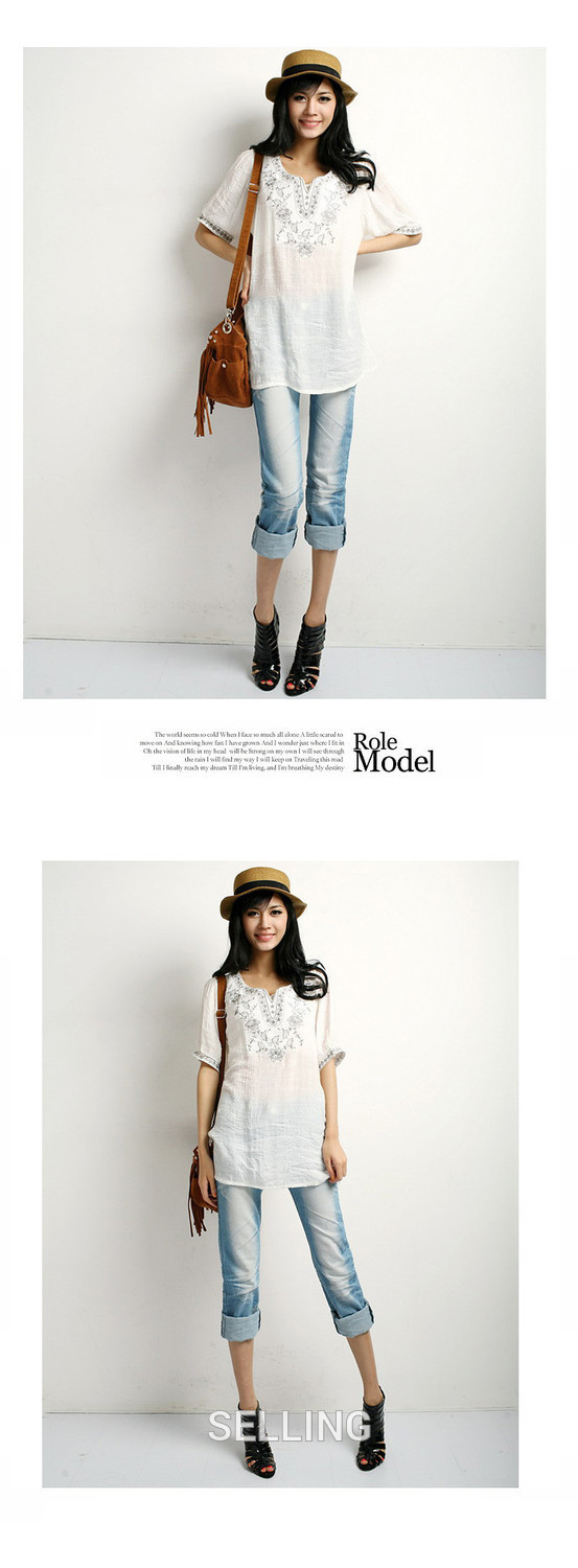 Hot-Sell-Vintage-70s-Mexican-Ethnic-Embroidery-Tent-Festival-Dress-Hippie-Clothing-summer-top-S-M-L--32339886431