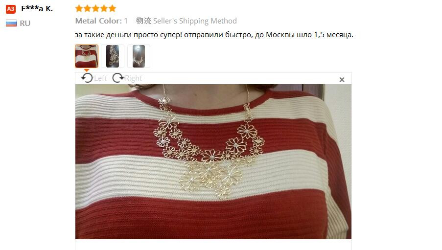 Hot-sale-Brand-Design-western-style-Multilayer-Pendants-Rhinestone-gold-color-hollow-flowers-necklac-32268659327