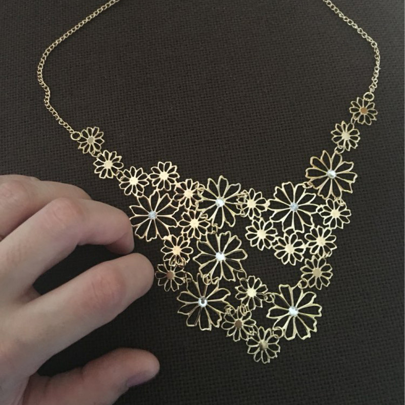 Hot-sale-Brand-Design-western-style-Multilayer-Pendants-Rhinestone-gold-color-hollow-flowers-necklac-32268659327