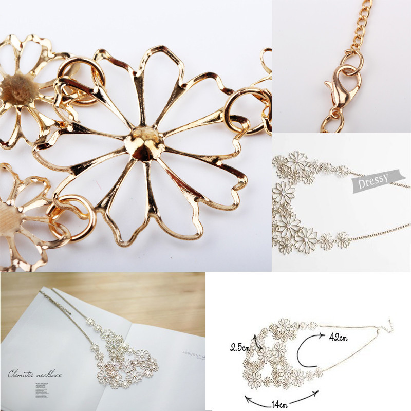 Hot-sale-Brand-Design-western-style-Multilayer-Pendants-Rhinestone-gold-color-hollow-flowers-necklac-32268659327