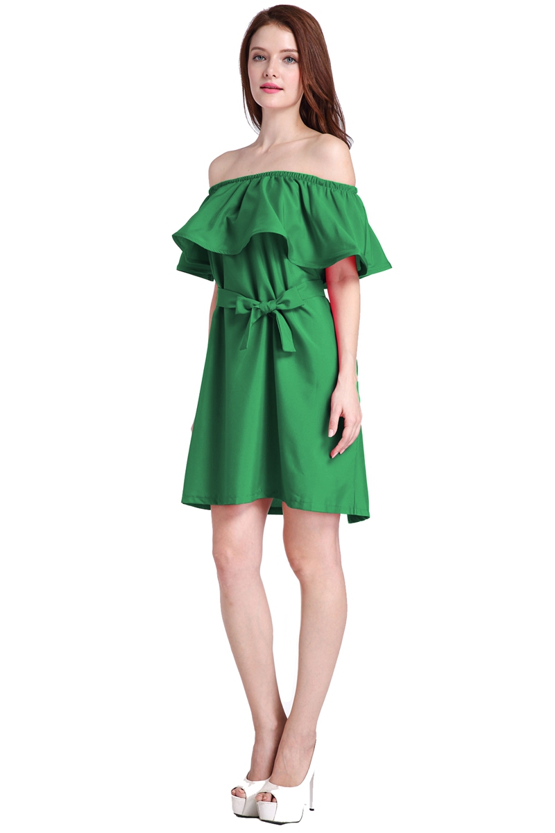 Hot-sale-Fashion-women-Summer-strapless-Sexy-Slash-Ruffled--Strapless-Backless-the-beach-style-big-s-32544841554