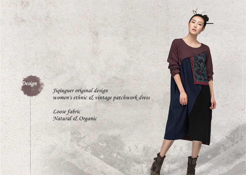 Jiqiuguer-long-sleeve-basic-color-block-patchwork-dress-in-one-piece-dress100-percent-ethnic-maxi-Lo-32455592912