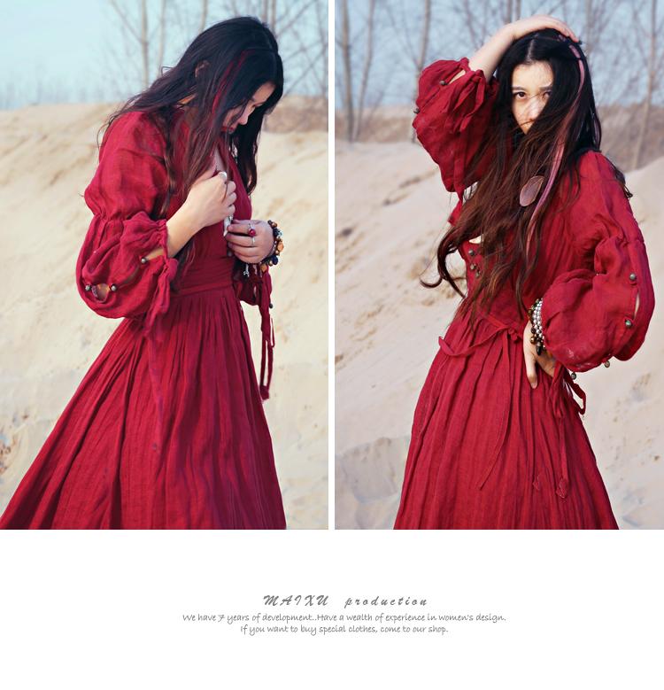 Johnature-Women-Red-Dress-Maxi-Robe-Plus-Size-2017-Summer-Nation-Style-Loose-Red-Dandage-Dress-Cotto-32704708881