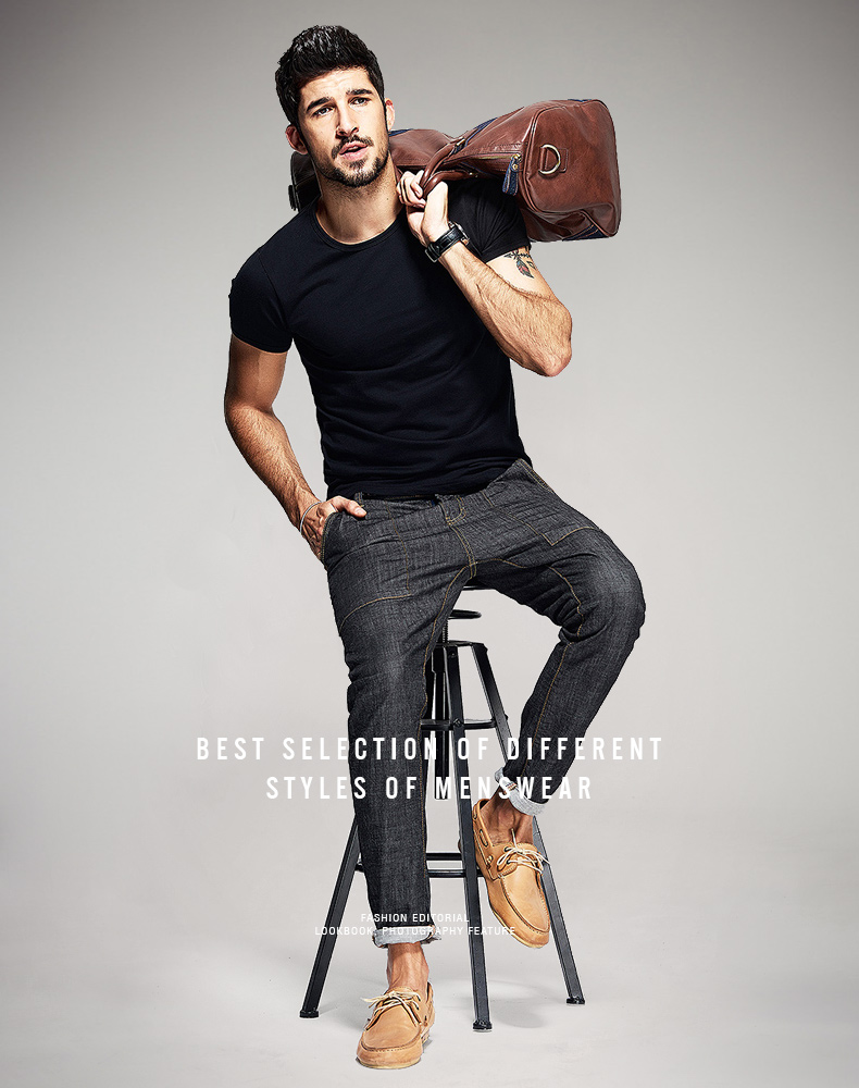 KUEGOU-Summer-Mens-Casual-T-Shirts-10-Solid-Colors-Brand-Clothing-Man39s-Wear-Short-Sleeve-Slim-T-Sh-32676681176