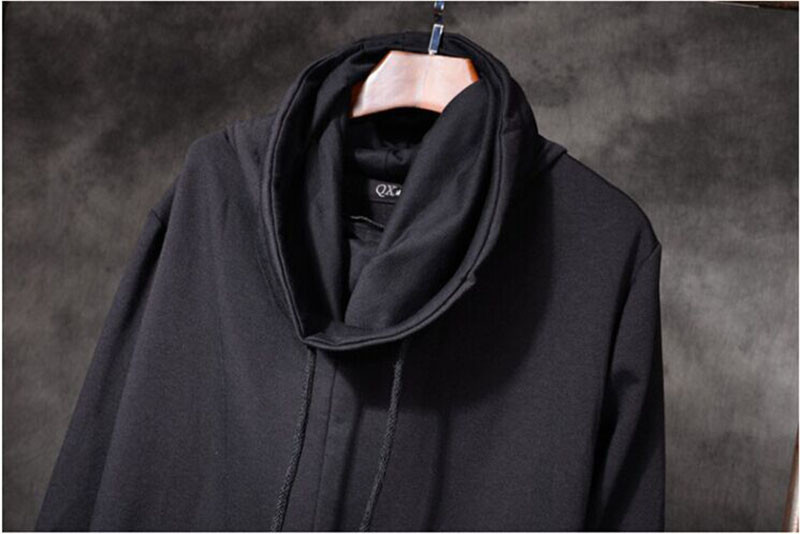 Korean-Fashion-Mens-Punk-Style-Black-Pullover-With-Hood-Drawstring-Turtleneck-Hip-Hop-Gothic-Sweatsh-32713152629