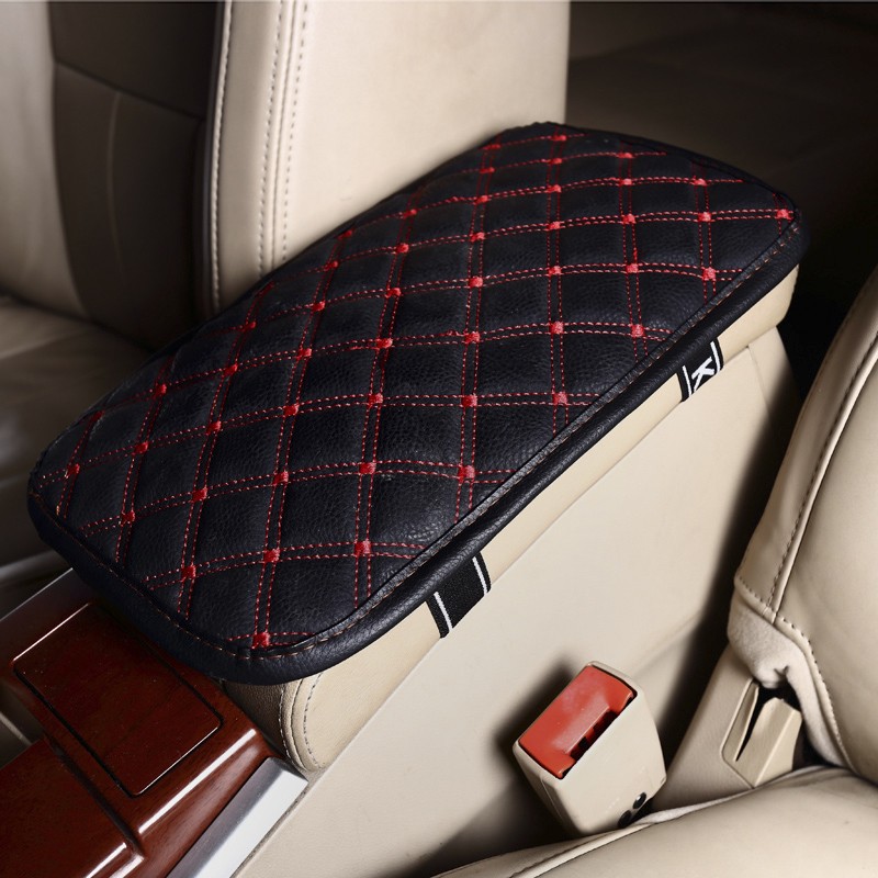 Leather-Car-Armrest-Pad-Covers-Universal-Center-Console-Auto-Seat-Armrests-Box-Pads-Black-Armrest-St-32704414186