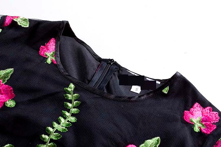 Luxury-New-Arrival-2017-Spring-Women39s-O-Neck-Long-Sleeves-Embroidery-Floral-Elegant-Maxi-Runway-Dr-32739274906