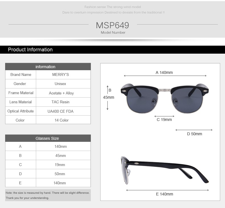 MERRY39S-Fashion-Women-Retro-Rivet-Sunglasses-Classic-Brand-Designer-Unisex-Sunglasses-UV400-1883079944