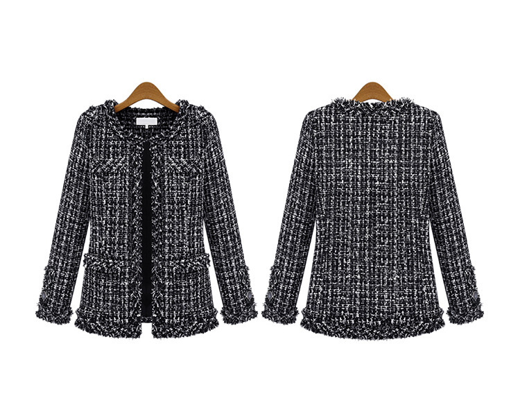Makuluya-Autum-winter-women-brands-black-and-White-Plaid-Woolen-Coat--female-Cute-Elegant-jacket--DW-32708599780