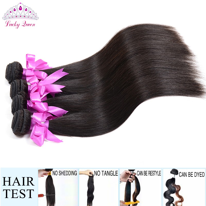 Malaysian-Virgin-Hair-Straight-4-Bundels-Malaysian-Straight--Virgin-Hair-Unprocessed-Human-Hair-100--32655506975