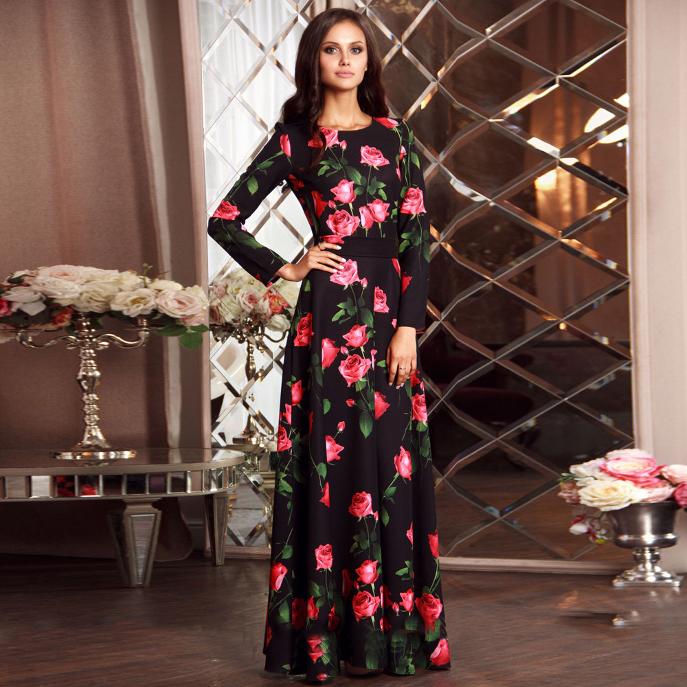 Maxi-Floor-Length-Elegant-dress-plus-size-long-flowers-dress-2017-Autumn-winter-women-ladies-evening-32783334572