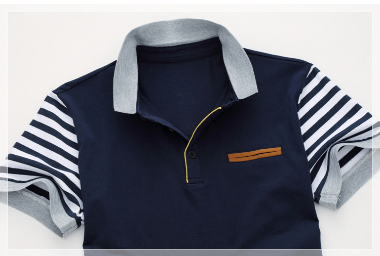 Men39s-Polo-Shirt-Style-Summer-New-Men39s-High-quality-Polo-Shirt-Fashion-Leisure-Stripe-Stitching-C-32784899105