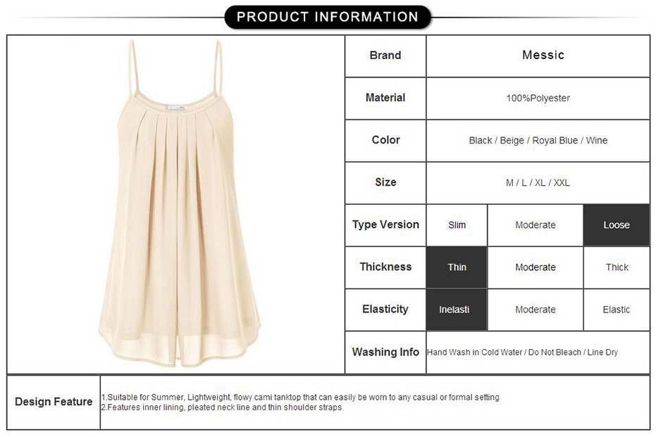 Messic-Women39s-Summer-Sleeveless-Pleated-Chiffon-Layered-Camis-Front-Pleat-Cool-Tank-Top-Red-Black--32737853648