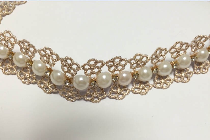 Metting-Joura-Bohemian-Cream-Lace-Flower-Pearl-Crystal-Rhinestone-Headband-Hairdband-Hair-Accessorie-32356262924