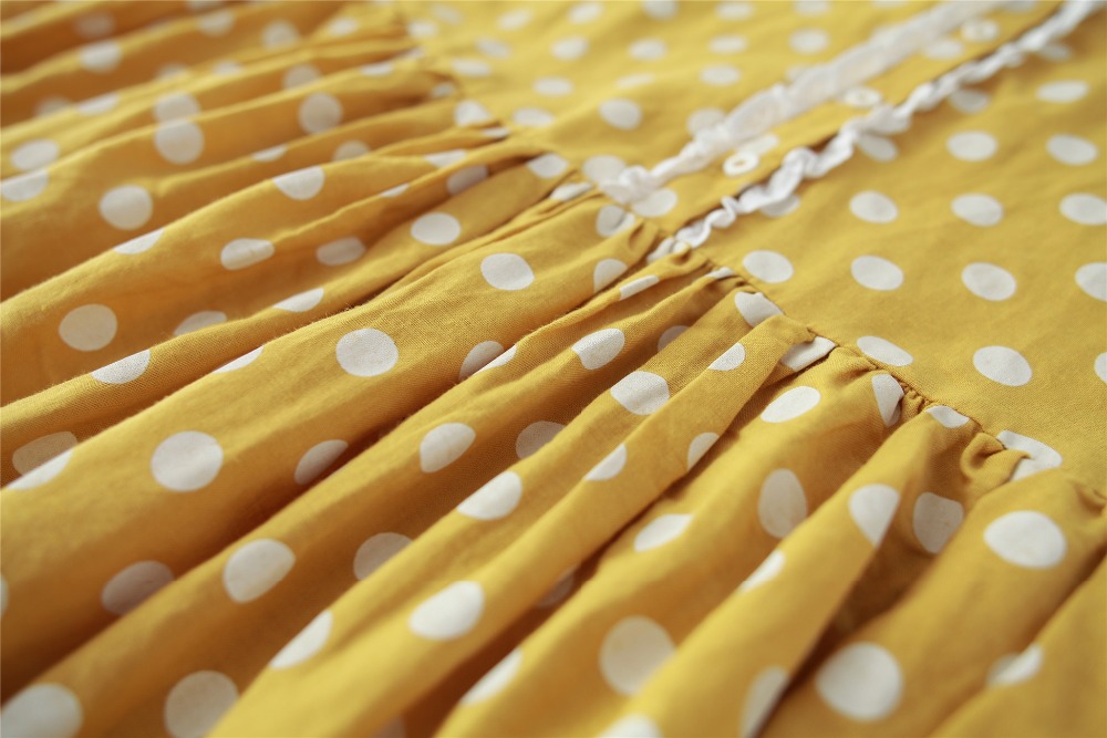 Mferlier-Summer-Womens-Dresses-Cotton-Linen-Lolita-Dress-Short-Sleeve-Dot-Print-Peter-Pan-Collar-Yel-32794220368