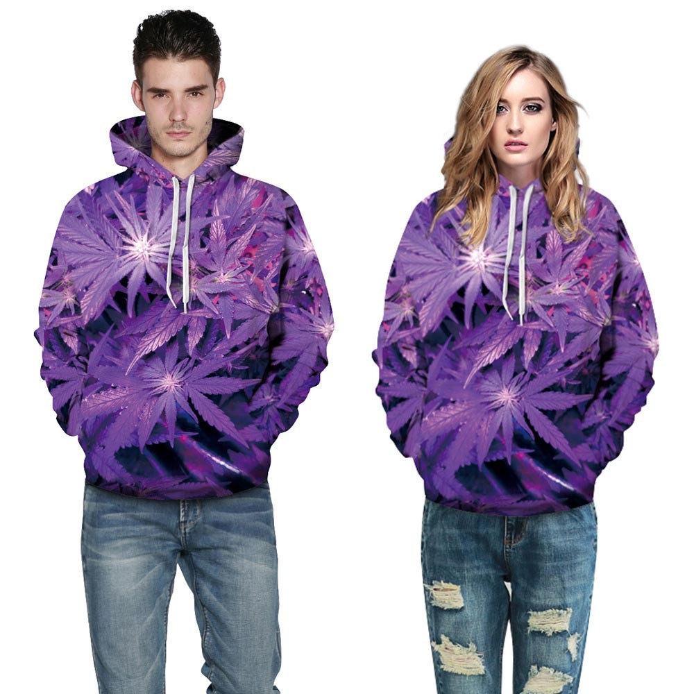 Mr1991INC-Nice-Purple-Leaves-Print-MenWomen-Hoodies-With-Cap-lovely-Tracksuits-3d-Hooded-Sweatshirts-32713298867