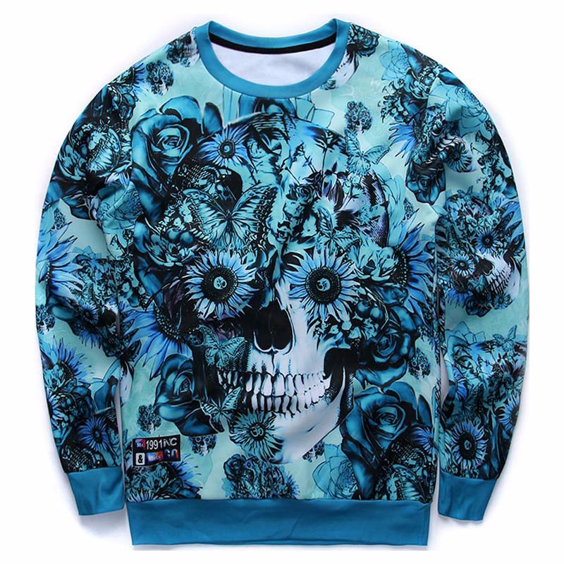 Mr1991INC-Skulls-printing-menwomen-3d-sweatshirt-print-blue-roses-Sunflower-and-butterfly-long-sleev-32431090814