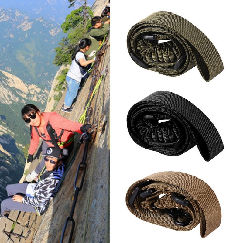 Multi-function-Nylon-Adjustable-Tactical-single-point-Bungee-Rifle-Gun-Airsoft-Sling-hunting-gun-Str-32704746891