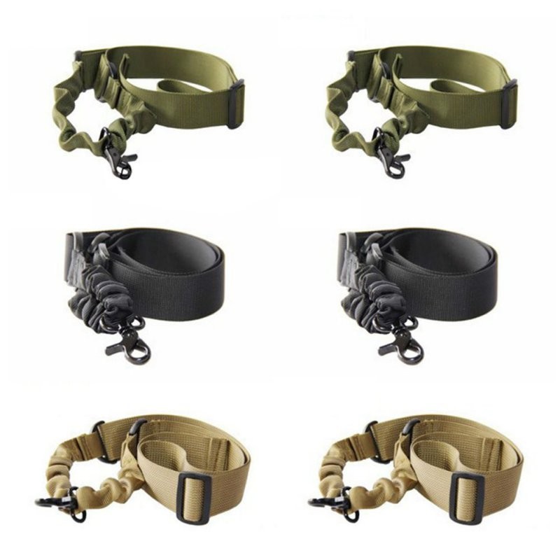 Multi-function-Nylon-Adjustable-Tactical-single-point-Bungee-Rifle-Gun-Airsoft-Sling-hunting-gun-Str-32704746891