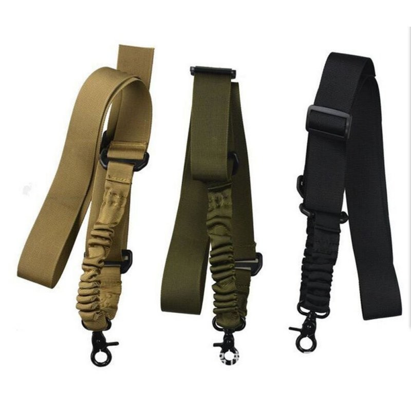 Multi-function-Nylon-Adjustable-Tactical-single-point-Bungee-Rifle-Gun-Airsoft-Sling-hunting-gun-Str-32704746891