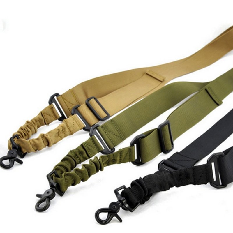 Multi-function-Nylon-Adjustable-Tactical-single-point-Bungee-Rifle-Gun-Airsoft-Sling-hunting-gun-Str-32704746891