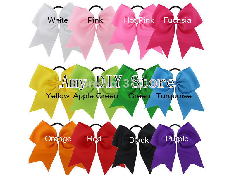 MyAmy-75-Inch-Hair-Bows-Boutique-Elastic-Ties-Cheerleading-Cheer-Bow-Grosgrain-Ribbon-Bow-Hair-Acces-32617007363