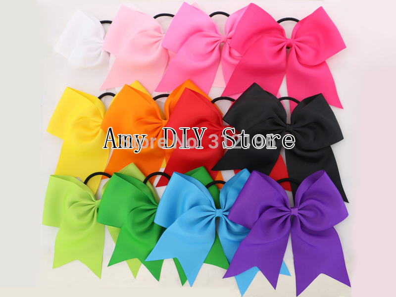 MyAmy-75-Inch-Hair-Bows-Boutique-Elastic-Ties-Cheerleading-Cheer-Bow-Grosgrain-Ribbon-Bow-Hair-Acces-32617007363