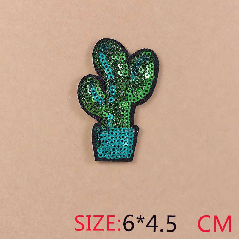 NEW-1PC-beautiful-plant-Cactus-flower-Iron-On-Embroidered-Patch-For-Cloth-Cartoon-Badge-patch-Garmen-32680654011