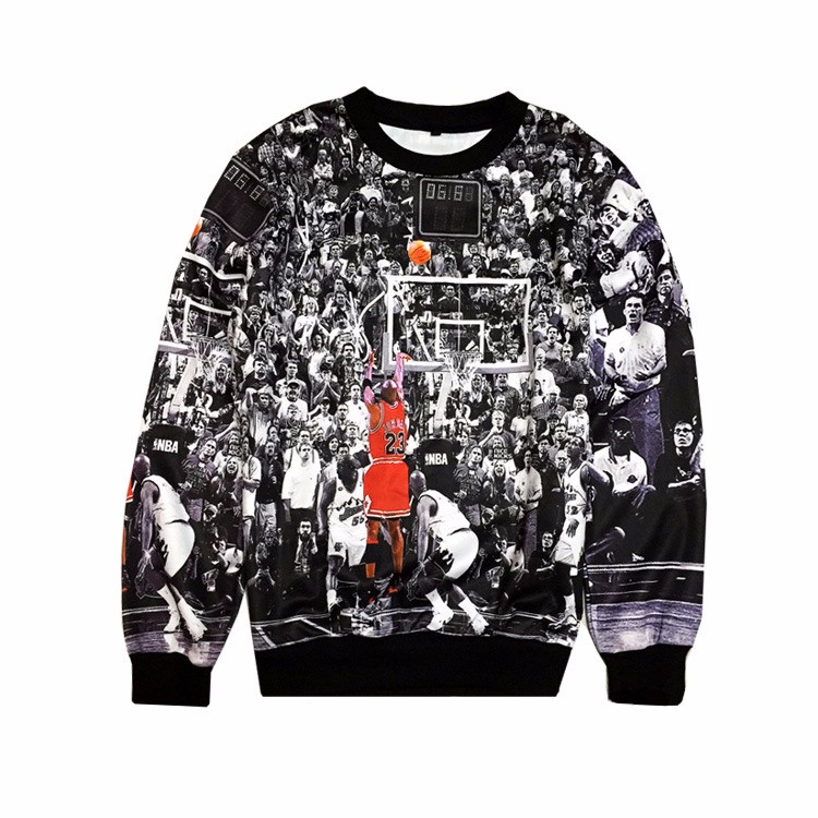 New-2016-Print-Jordan-hooded-Sweatshirt-mens-hoody-casual-pullover-track-suit-emoji-Design-final-hit-32561336205