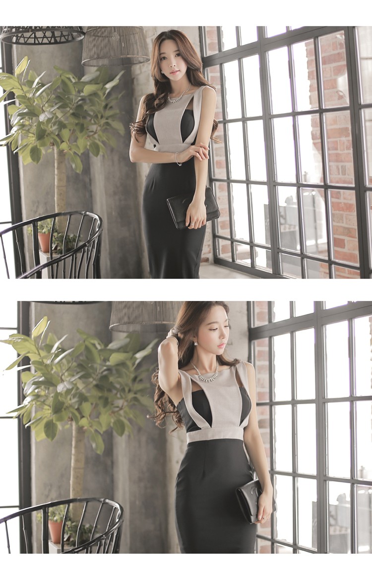 New-2016-Summer-Elegant-Women-Work-Wear-Slim-OL-Office-Pencil-Dresses-Lady-Sleeveless-Off-the-Should-32718647941