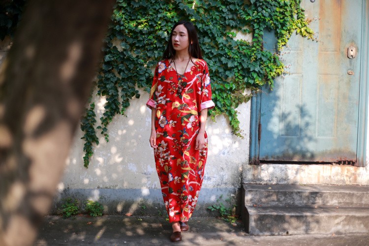 New-2017-Fashion-Runway-Designer-Spring-Summer-Dress-Women-Three-Quarter-Sleeve-Colored-Button-Elega-32774297030