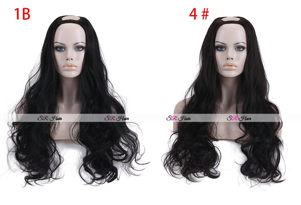 New-Arrival-1PC-U-Part-Wig-Synthetic-Hair-Wigs-Natural-Long-Wavy-Wig-High-Temperature-Silk-Full-Lace-32564814425