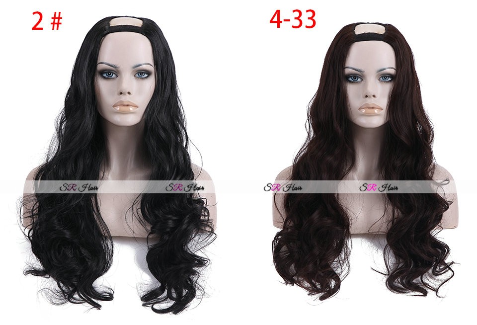 New-Arrival-1PC-U-Part-Wig-Synthetic-Hair-Wigs-Natural-Long-Wavy-Wig-High-Temperature-Silk-Full-Lace-32564814425