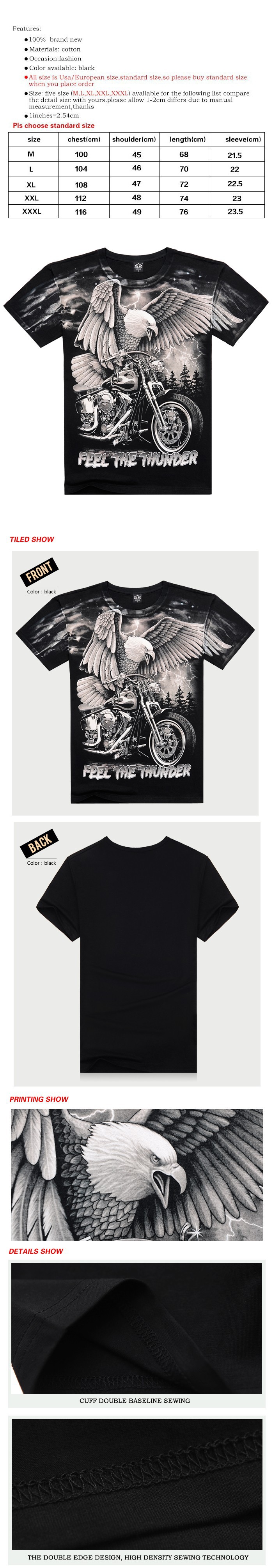 New-Arrival-2016-Brand-Summer-Men39s-Fashion-Cotton-Short-sleeve-3D-Printed-Eagle-Men39s-T-Shirt-Men-32259142885