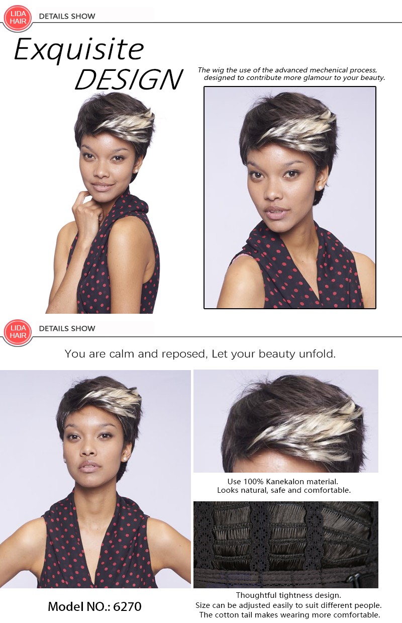 New-Arrival-Cheap-Wigs-For-Black-Women-Wig-Ombre-Color-FT2613-Short-Synthetic-Wigs-100-Kanekalon-Wig-32627621537