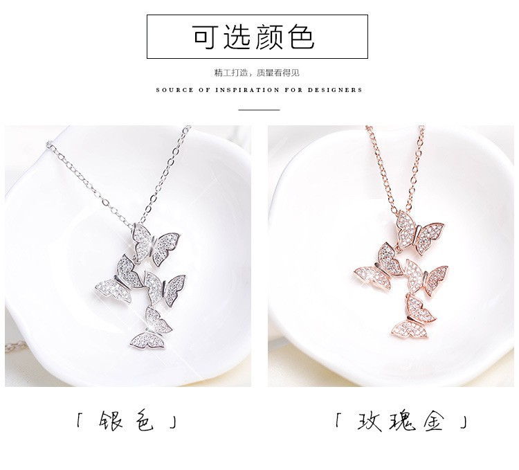 New-Arrivals-2015-Fashion-925-Sterling-Silver-Necklaces--Silver-Crystal-Butterfly-Necklaces-For-Wome-32380397417